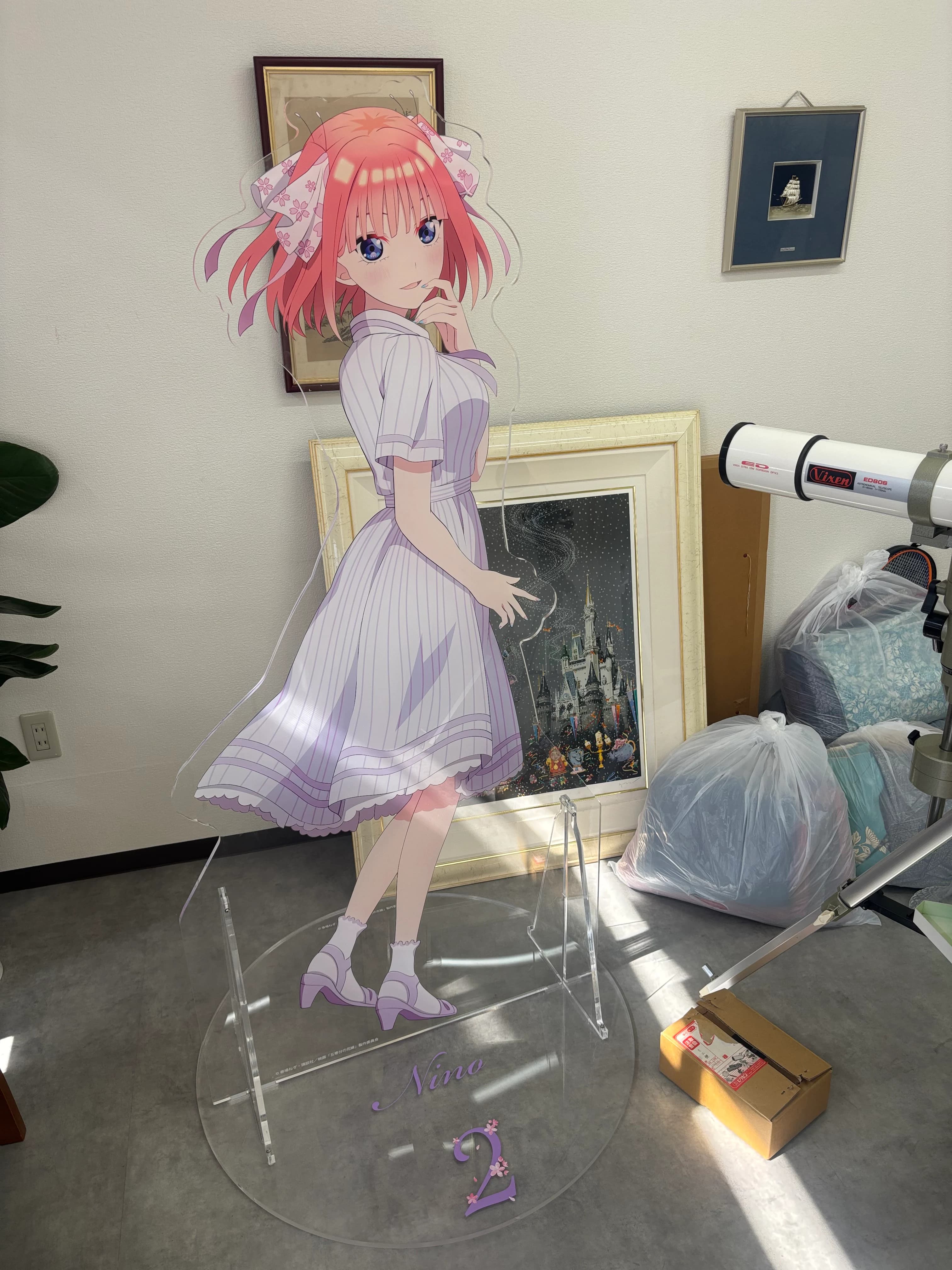 西脇市のお客様より『五等分の花嫁』中野二乃 等身大アクリルスタンドを買取いたしました! のサムネイル